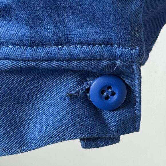 Vintage Dickies Jacket Mens M Blue Black Eisenhower Quilted Bomber Workwear 90s - Picture 8 of 13